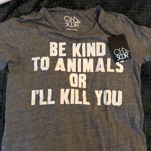 Chaser Brand NEW Vintage Gray T-shirt